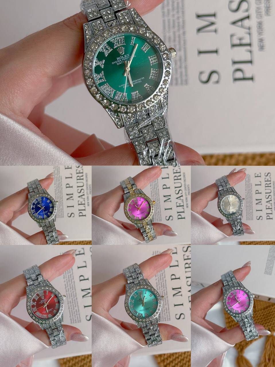 کالکشن ساعت رولکس جواهری