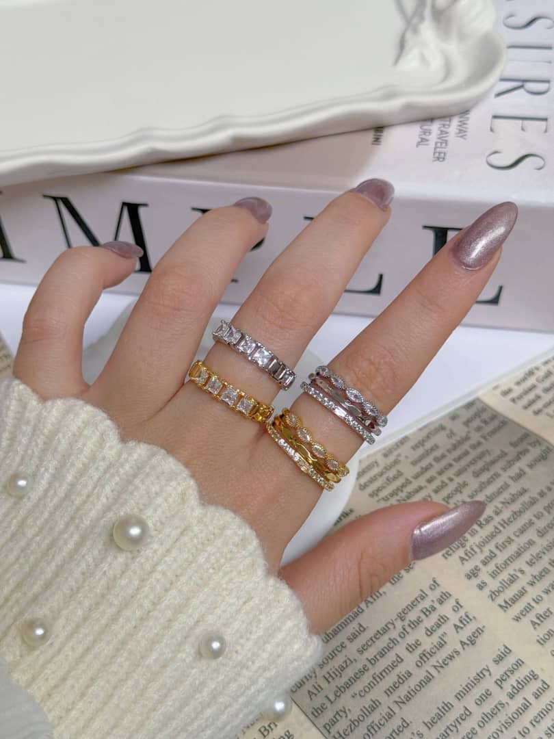 کالکشن حلقه جواهری زنانه