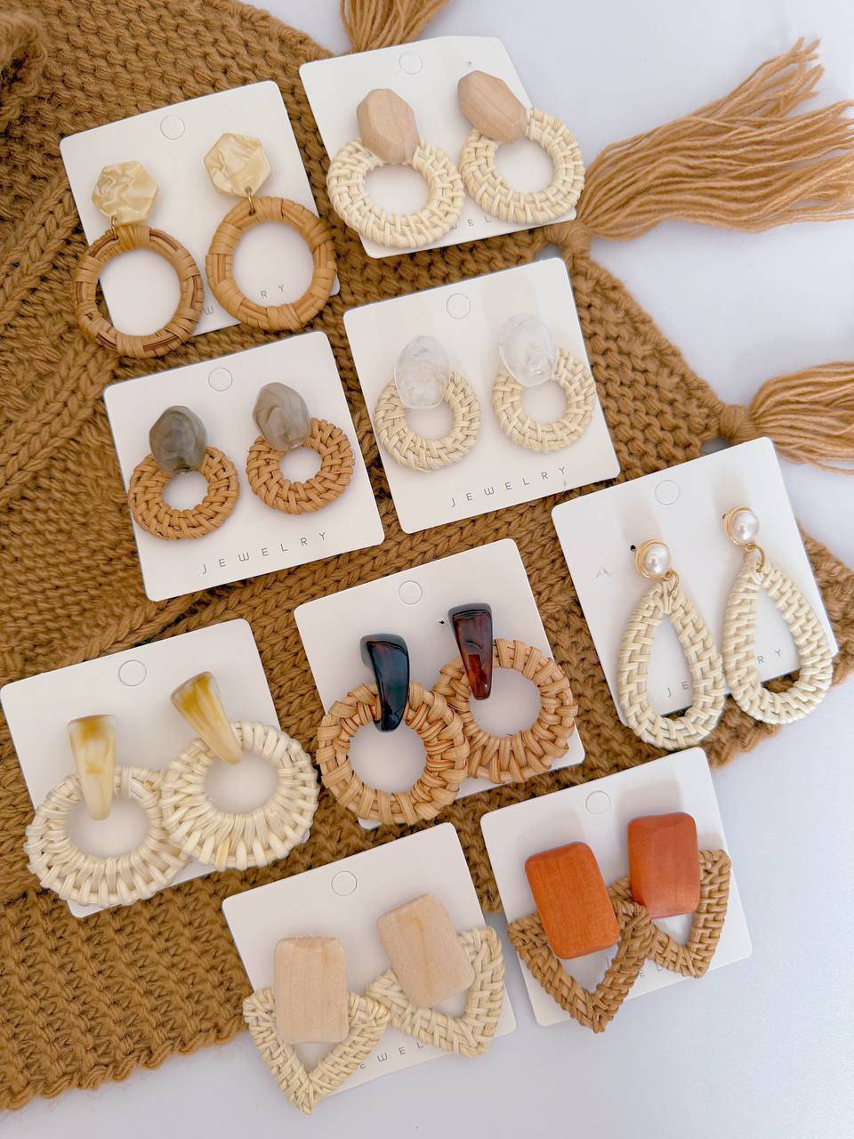 کالکشن گوشواره حصیری