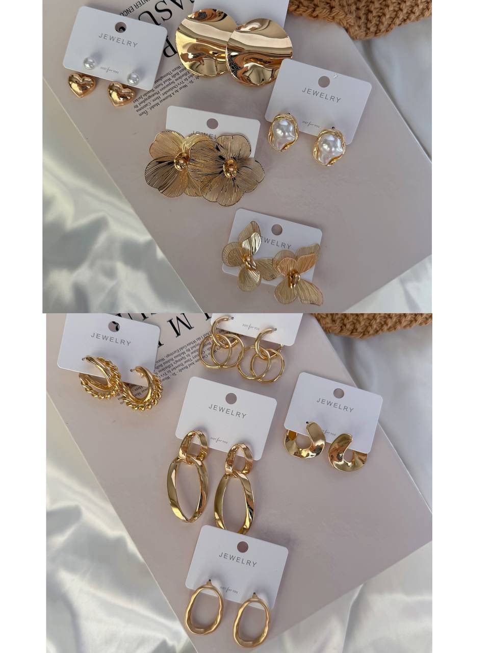 کالکشن گوشواره زارا طلایی